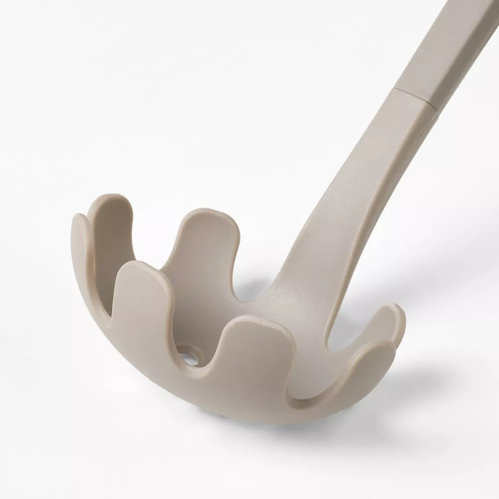 Soft‑Grip Nylon Pasta Serving Spoon