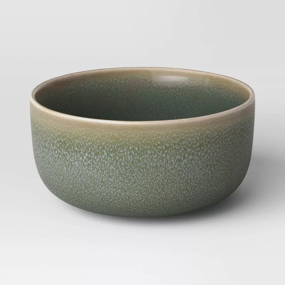 Textured Stoneware Cereal Soup Bowl