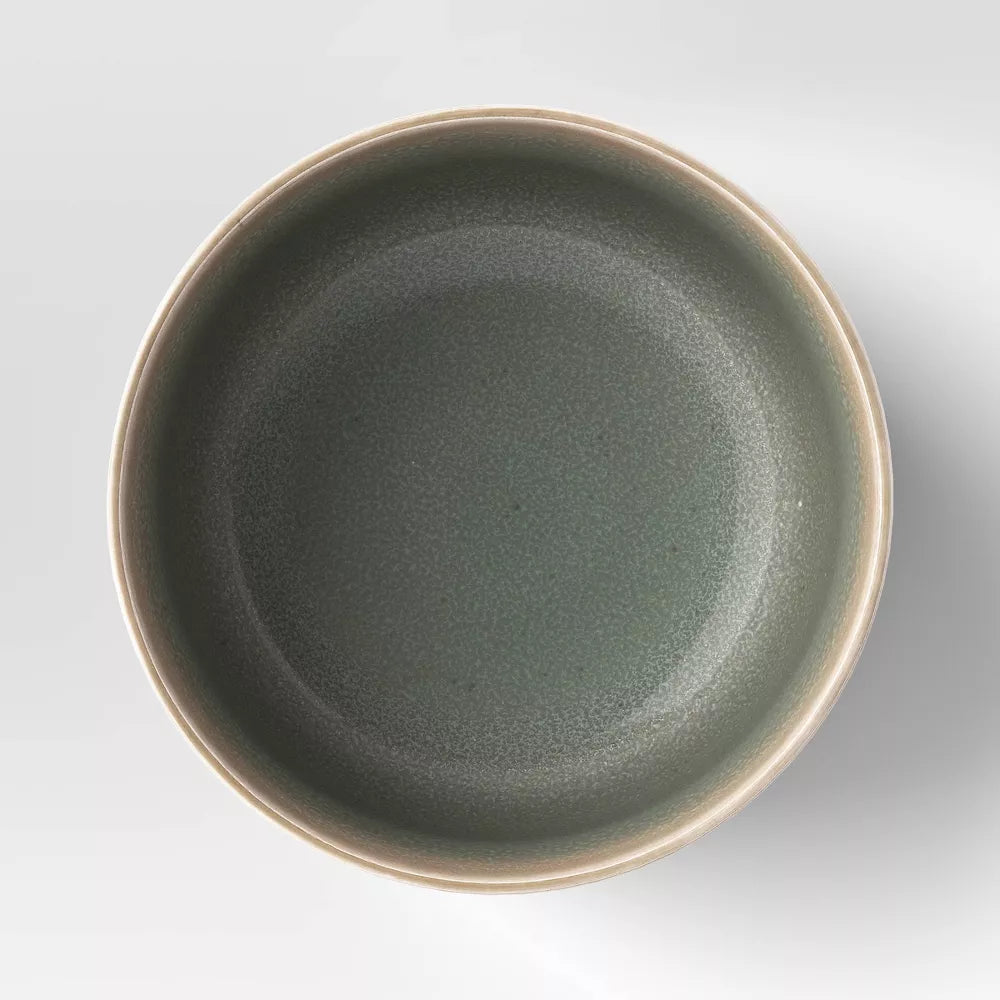 Textured Stoneware Cereal Soup Bowl